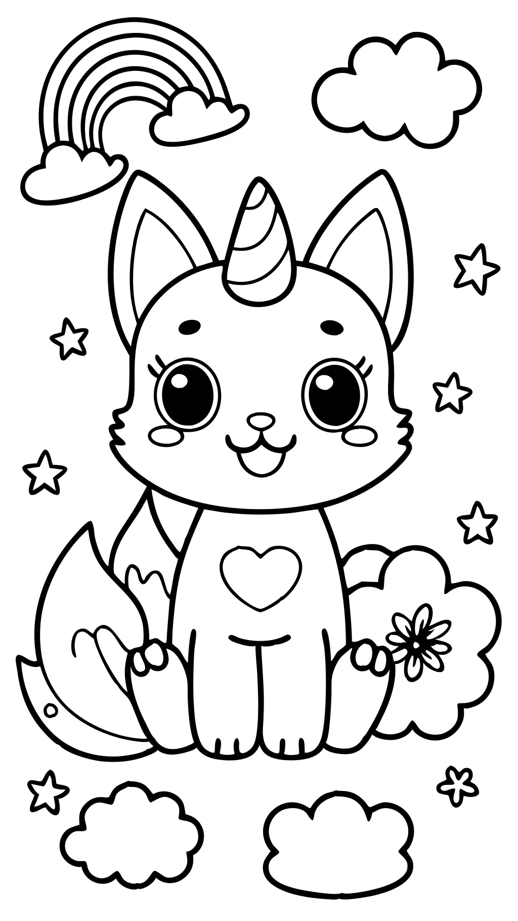 cute stuff coloring pages